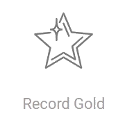 Радио Record Gold логотип